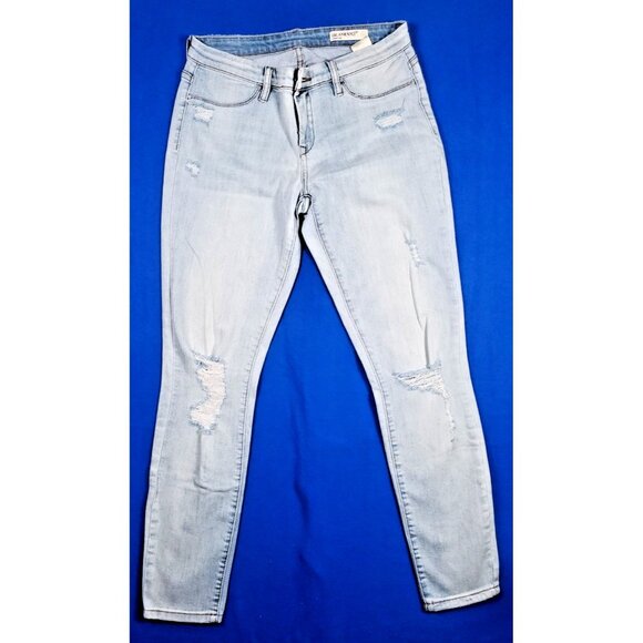 Blanknyc Spray-on Denim Jeans Pants Women's Size 27 Distressed - Picture 1 of 16